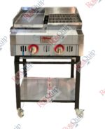 RCG-215 – Counter Top Gas Heavy Duty Lava Rock Char Grill 61 x 71 cm