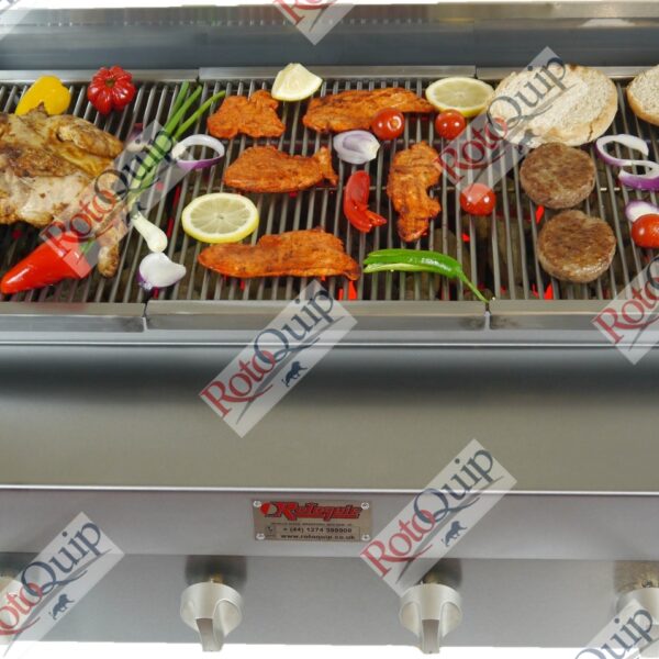 RCG-320 – Counter Top Gas Heavy Duty Lava Rock Char Grill 91 x 81 cm