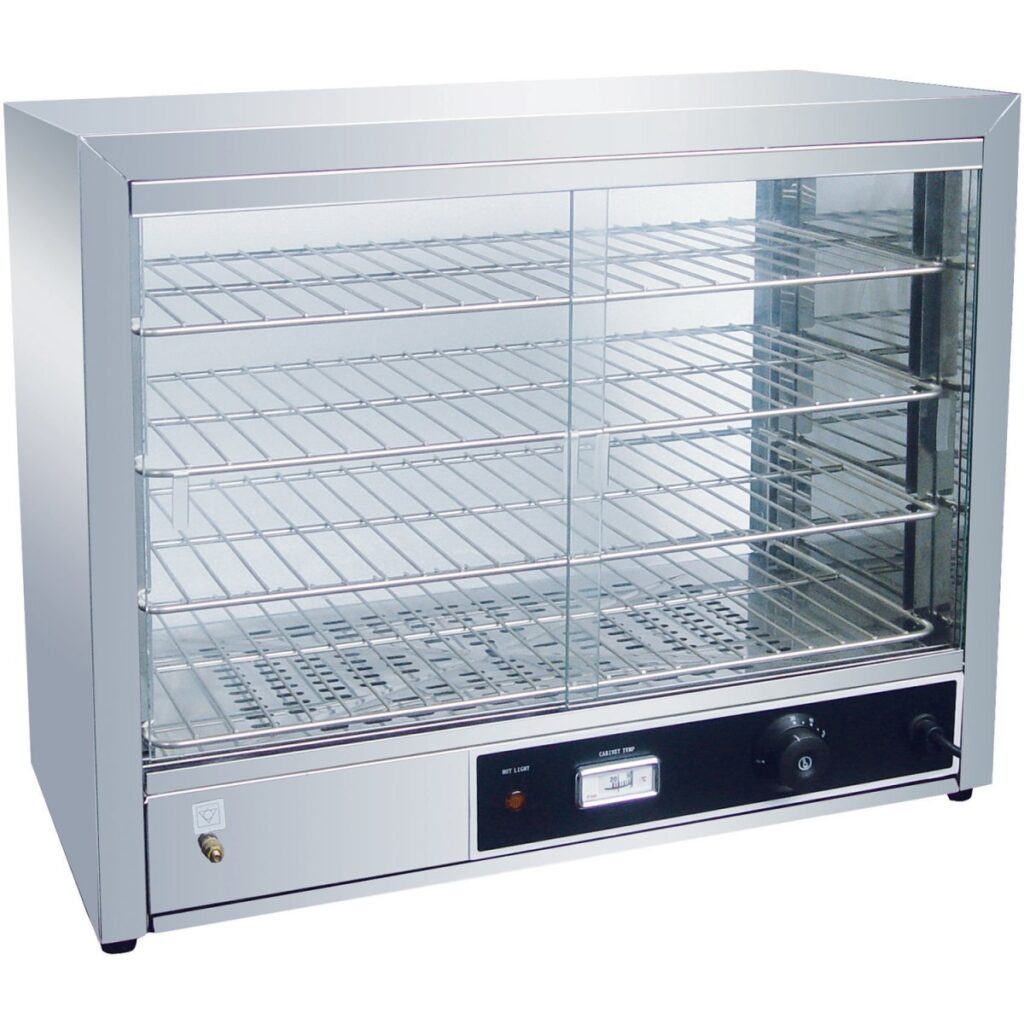 RFM-580 – Commercial Hot Display Pie Warmer 4 Shelves Countertop