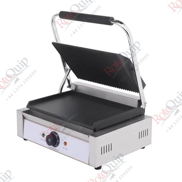 RPG-MC  Electric Single Contact Grill Top Grooved + Bottom Flat