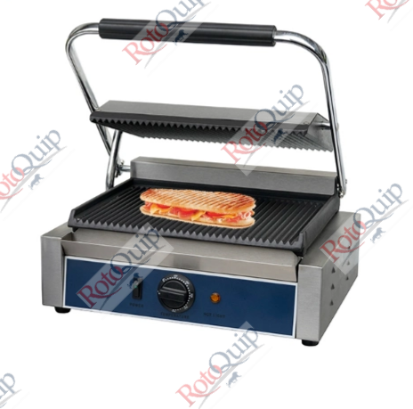 RPG-MC  Electric Single Contact Grill Top Grooved + Bottom Flat