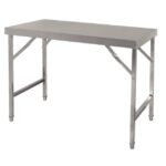 1800mm Wide Stainless Steel Folding Workbench Table – 7490.0015