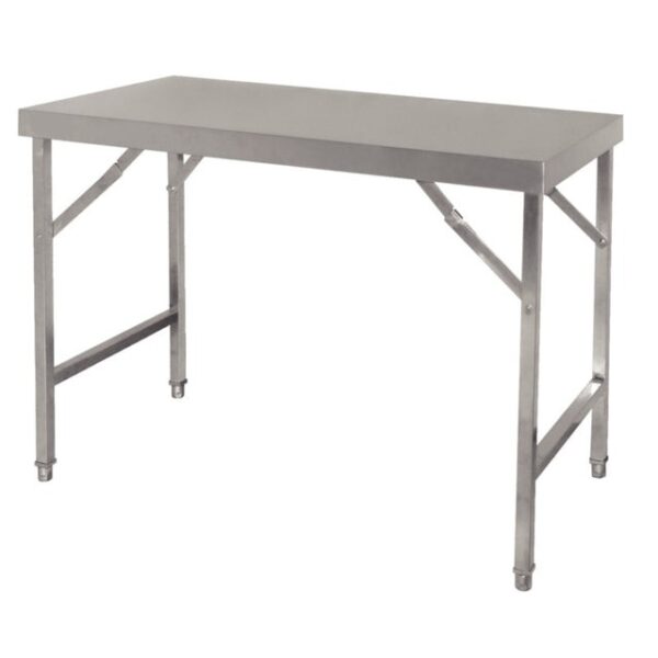 1200mm Wide Stainless Steel Folding Workbench Table – WF218E-60120