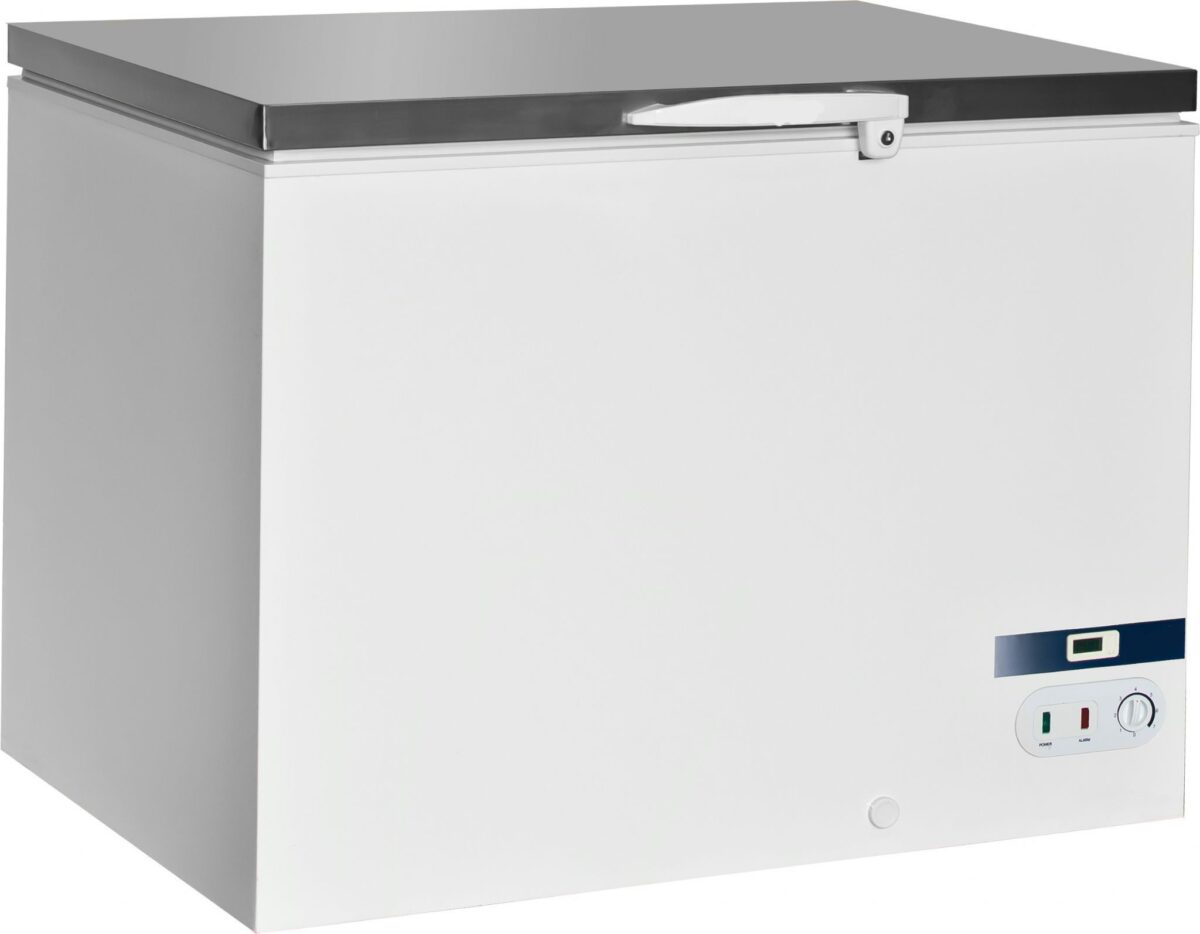 1030W chest freezer with stainless steel lid 350 litre – AR350SS