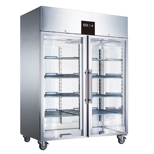 Double Glass Door Ventilated GN Freezer 1300L – BF2SSCR