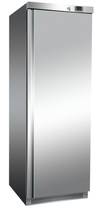 364 Litre Single Door Upright Storage Freezer Ventilated Stainless Steel – EMP-FF400SS