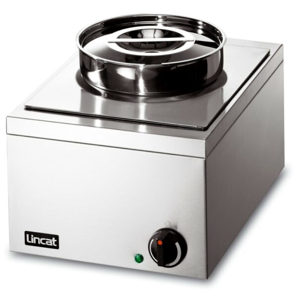 LRBW – Lincat Lynx 400 Electric Counter-top Bain Marie – Wet Heat – inc. 1 x Round Pots – W 285 mm – 0.25 kW
