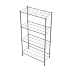 1200mm Wide 4 Tier Wire Racking Shelving Kit – RACK-1200
