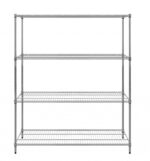 1800mm Wide 4 Tier Wire Racking Shelving Kit – RACK-1800