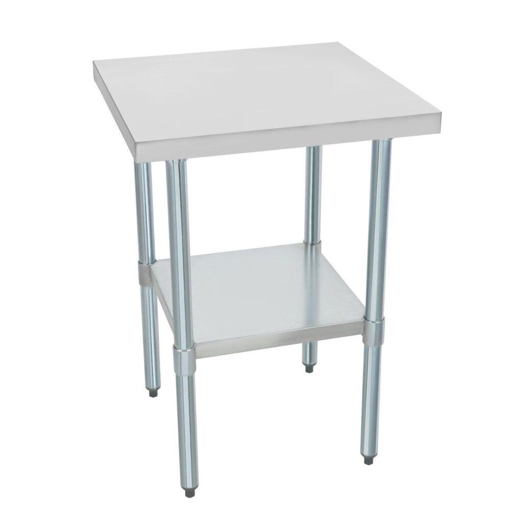 600mm Wide Stainless Steel Centre Prep Table – RSSCT-60