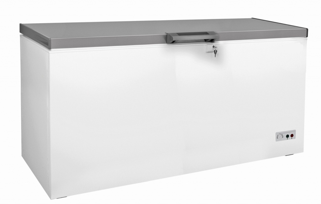 1775W Triple Mode Chest Freezer / Chiller / Fridge 572 Litres Stainless Steel Lid – SPC570SS