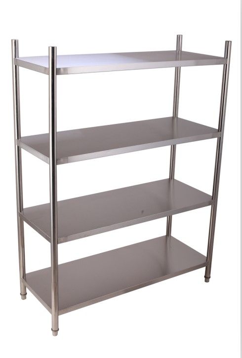 1500mm Wide 4 Tier Stainless Steel Shelf Rack – SR15050B2-1