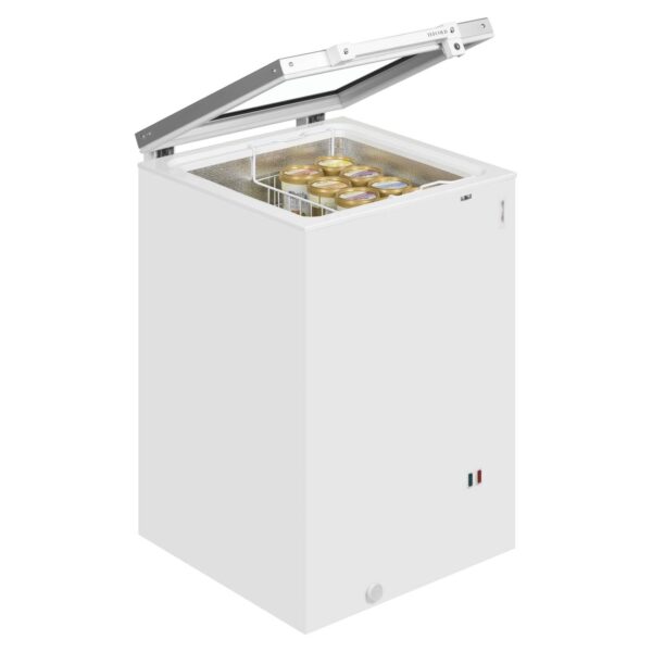 115 Litres Hinged Glass Lid Chest Freezer – ST160