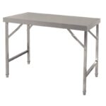 1500mm Wide Stainless Steel Folding Workbench Table – WF218E-60150B