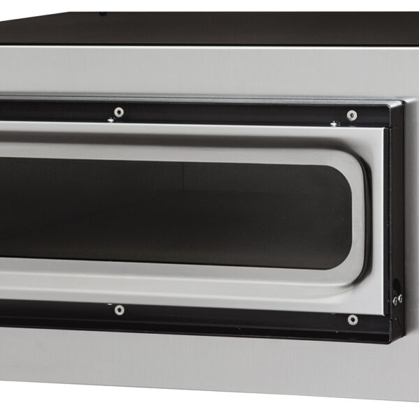 BASIC 1/40 GLASS 2T – 1 x ø32cm Pizza Single Deck Electric Oven (2 Thermostats)