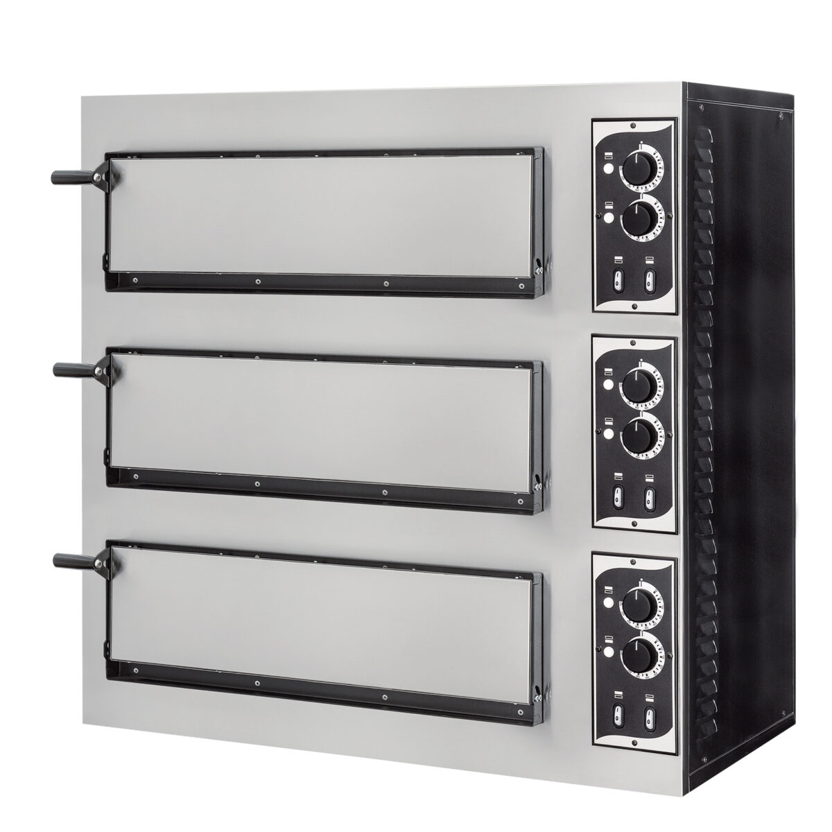 BASIC 3/50 6T- 1+1+1 x ø45cm Pizzas Three Deck Electric Oven (6 Thermostats)