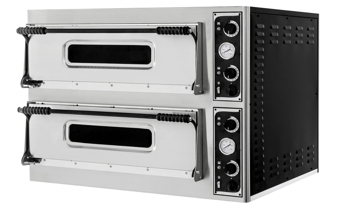 BASIC 44 – 4+4 x ø32cm Pizzas Double Deck Electric Oven