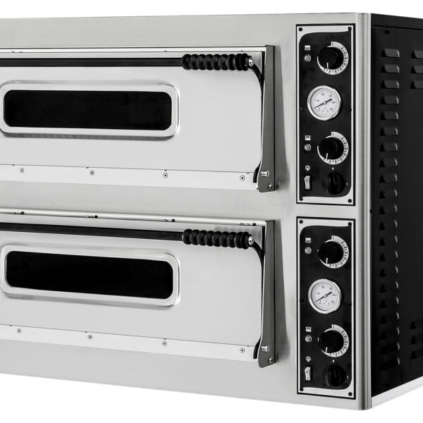 BASIC 44 – 4+4 x ø32cm Pizzas Double Deck Electric Oven