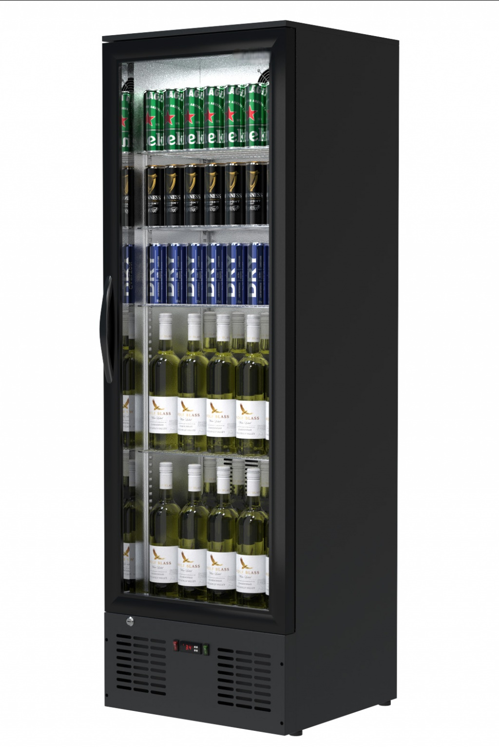 Upright Single Door Back Bar Bottle Cooler Fridge 295 Litre – CL-310H