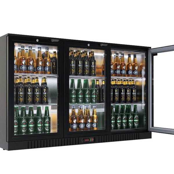 Triple Door 330ltr Bottle Cooler Hinged Doors – CL-320H