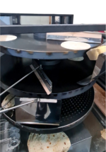 Automatic Chapati Machine – 3 Tier Gas Disc oven 700 pcs/Hr