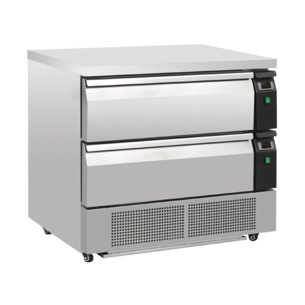 Double Drawer Counter Fridge/Freezer 4xGN – DA996