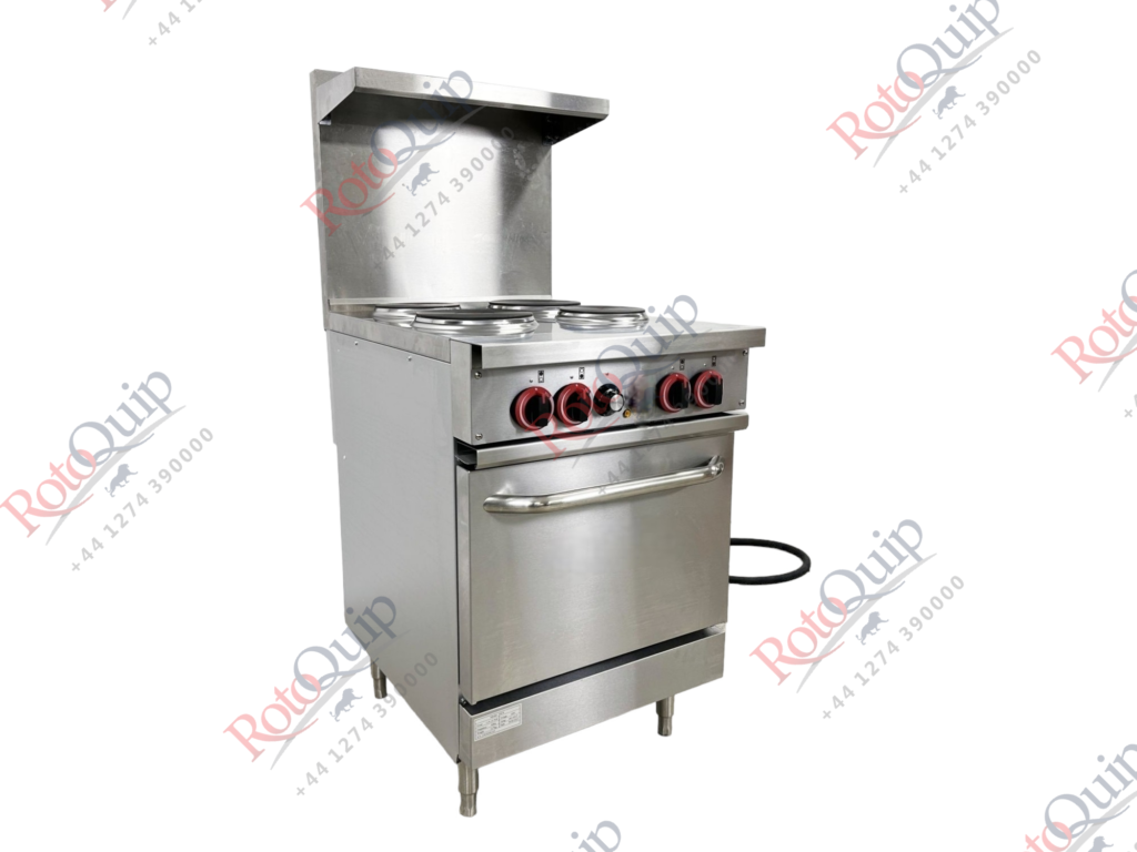 RER24 – 4 Burner Heavy Duty Electric Hot Plate With Oven