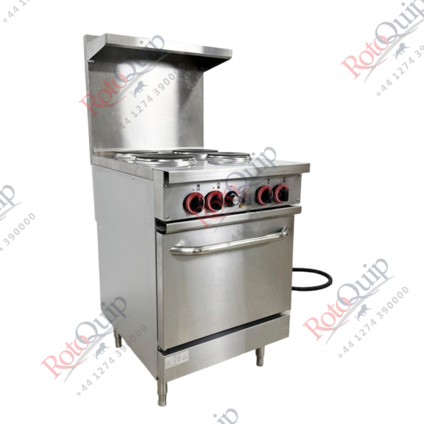 RER24 – 4 Burner Heavy Duty Electric Hot Plate With Oven