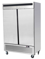 Stainless Steel Double Door Upright Fridge – ICE8960