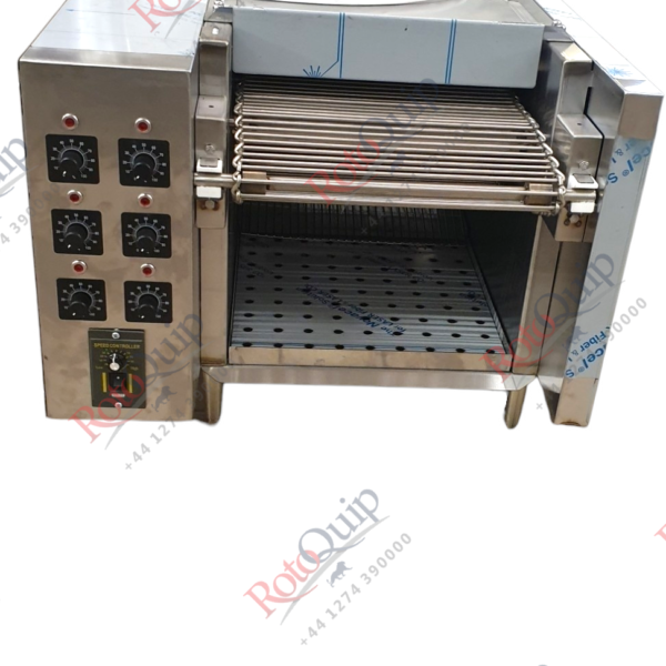 RBB-1612 – 12kw Single Belt Electric Conveyor Burger Broiler