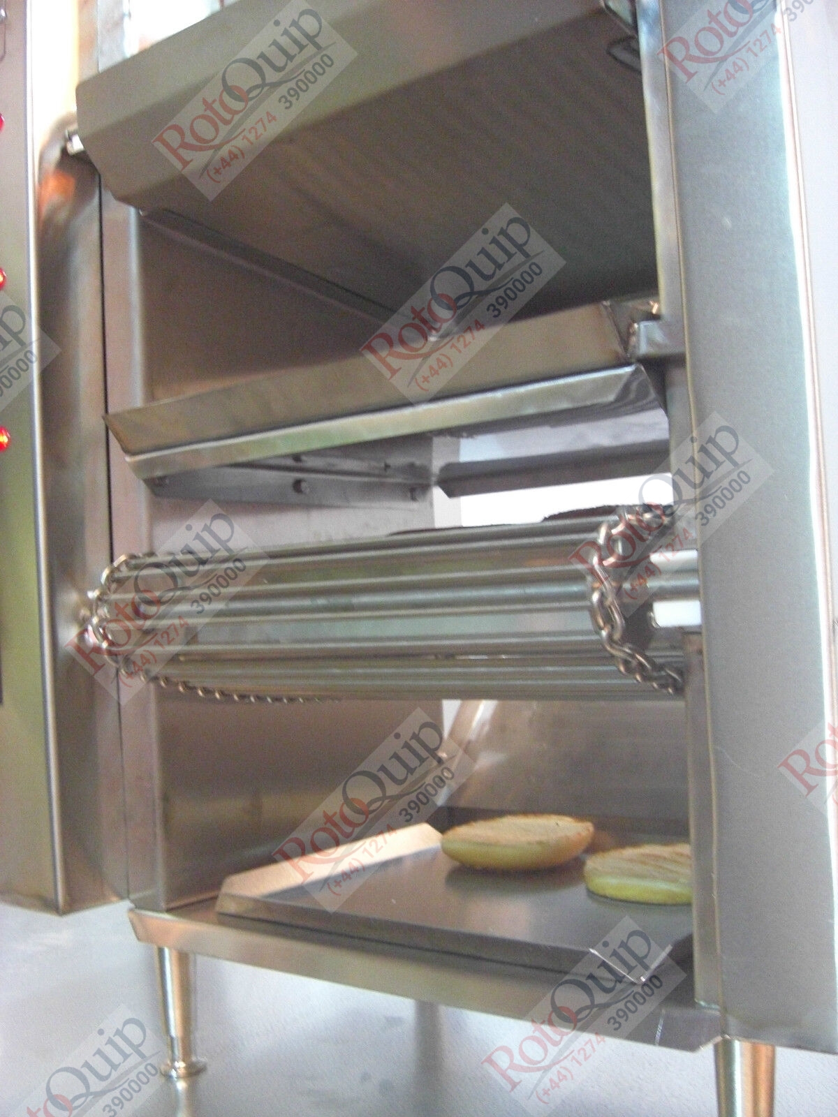 RBB-236 – Electric Conveyor Burger Broiler + Bun Toaster