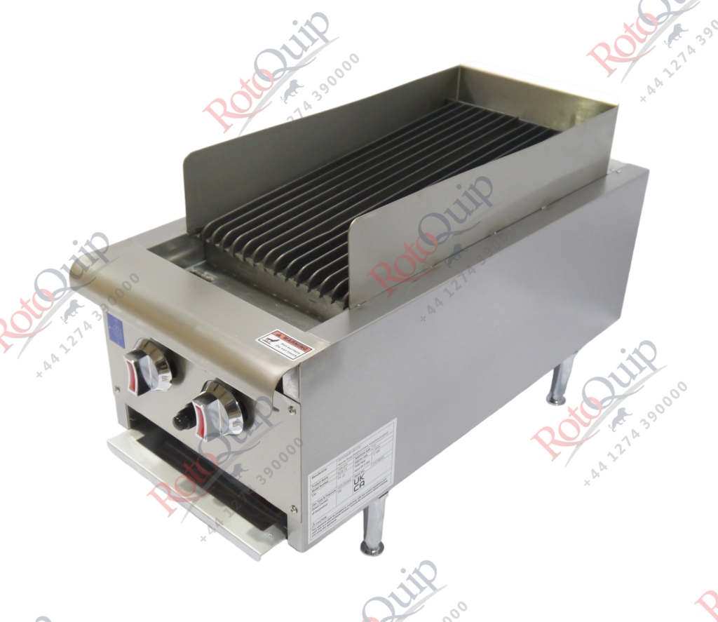 RCB-14 – 2 Grids Professional Radiant Gas Char-Broiler / 35cm Wide