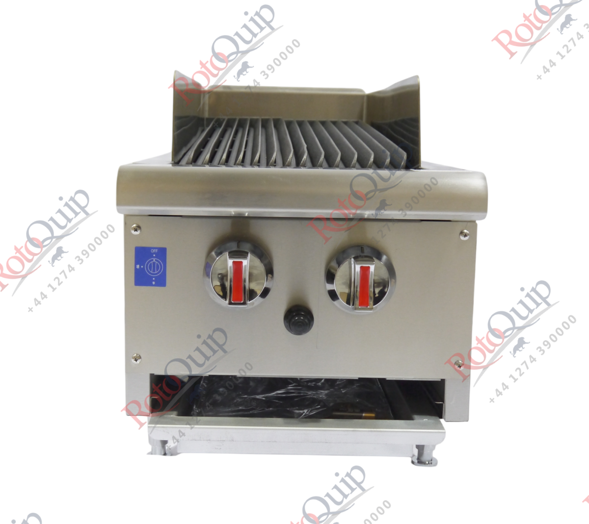 RCB-14 – 2 Grids Professional Radiant Gas Char-Broiler / 35cm Wide