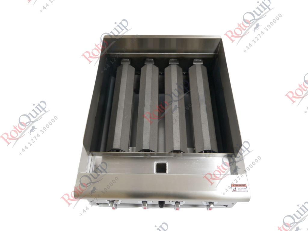 RCB-24 – 4 Grids Professional Radiant Gas Char-Broiler / 61cm Wide