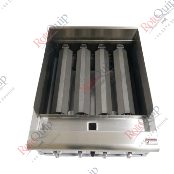 RCB-24 – 4 Grids Professional Radiant Gas Char-Broiler / 61cm Wide