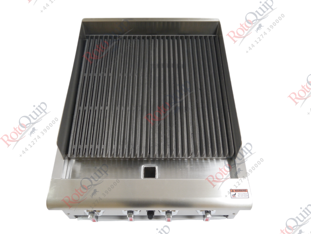 RCB-24 – 4 Grids Professional Radiant Gas Char-Broiler / 61cm Wide