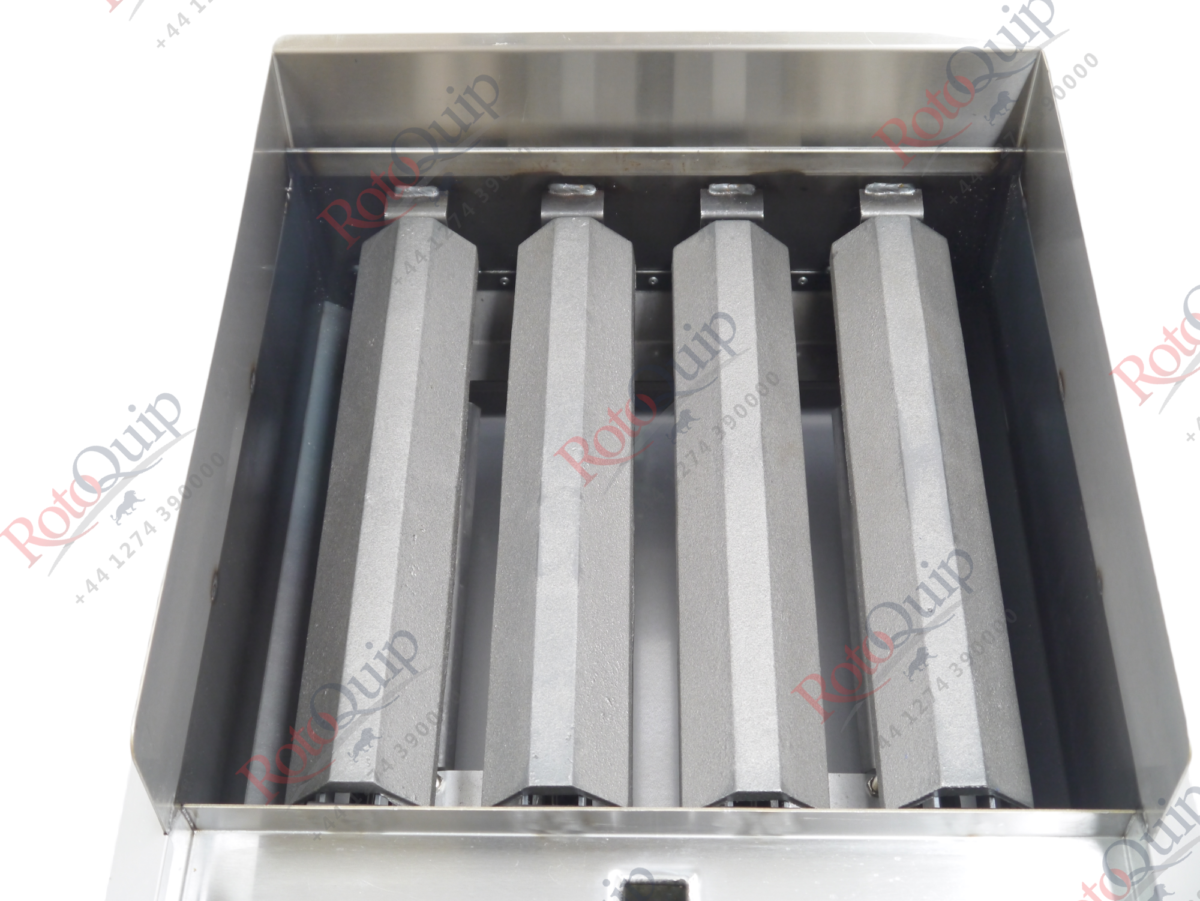 RCB-24 – 4 Grids Professional Radiant Gas Char-Broiler / 61cm Wide