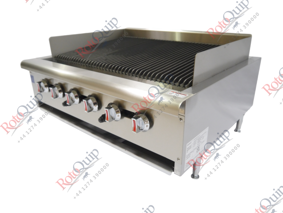 RCB-36 – 6 Grids Professional Radiant Gas Char-Broiler / 91cm Wide
