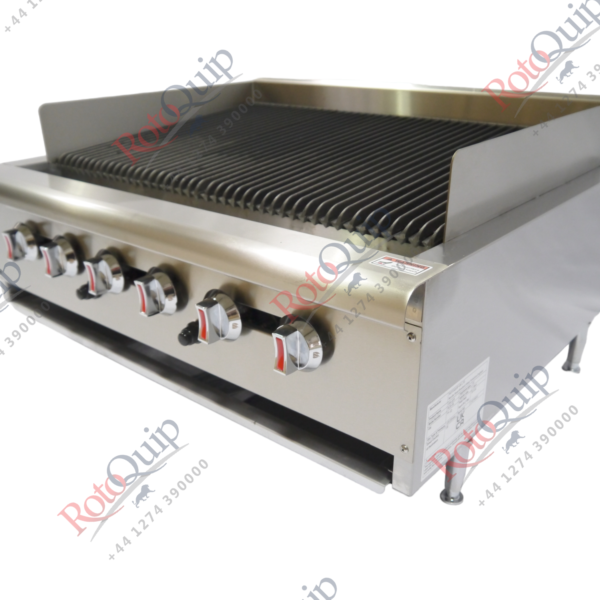 RCB-36 – 6 Grids Professional Radiant Gas Char-Broiler / 91cm Wide