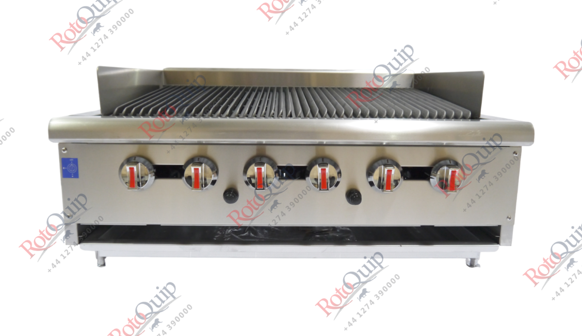 RCB-36 – 6 Grids Professional Radiant Gas Char-Broiler / 91cm Wide