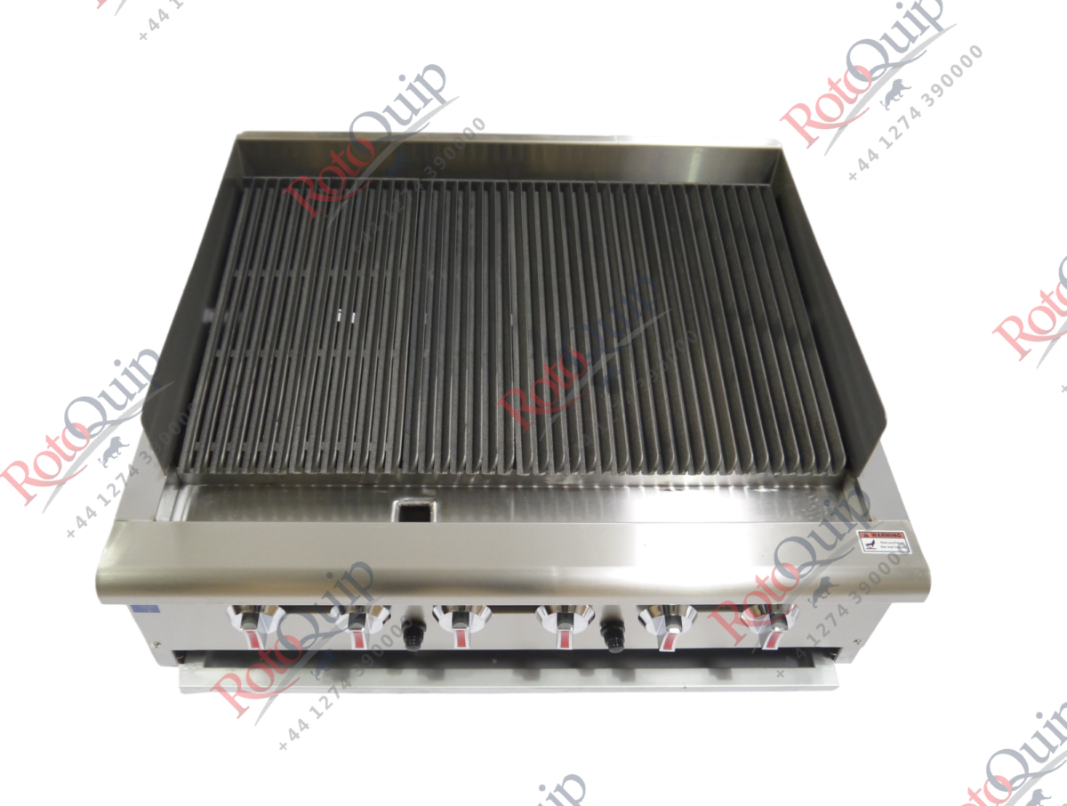RCB-36 – 6 Grids Professional Radiant Gas Char-Broiler / 91cm Wide