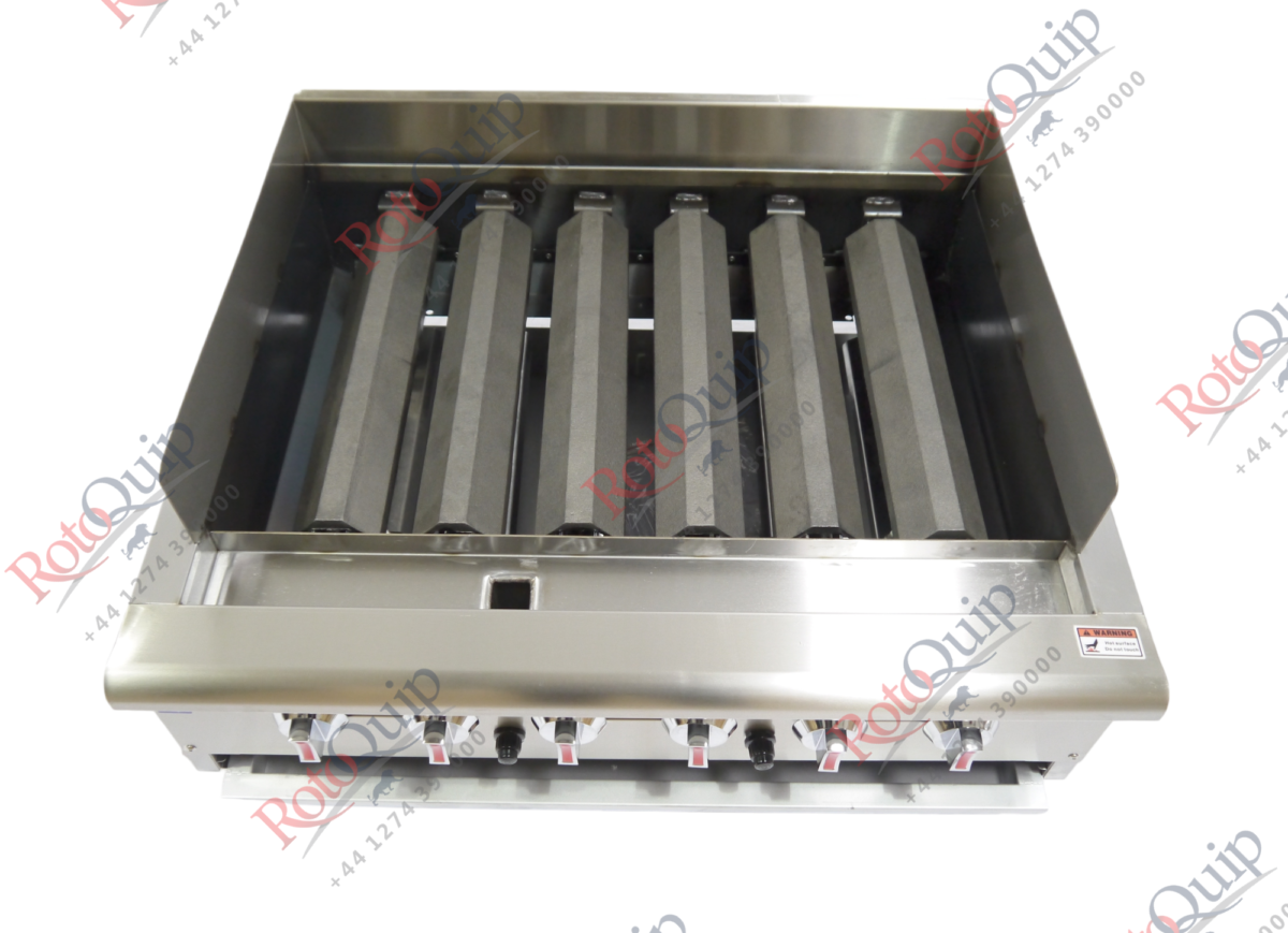 RCB-36 – 6 Grids Professional Radiant Gas Char-Broiler / 91cm Wide