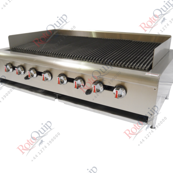 RCB-48 – 8 Grids Professional Radiant Gas Char-Broiler / 122cm Wide