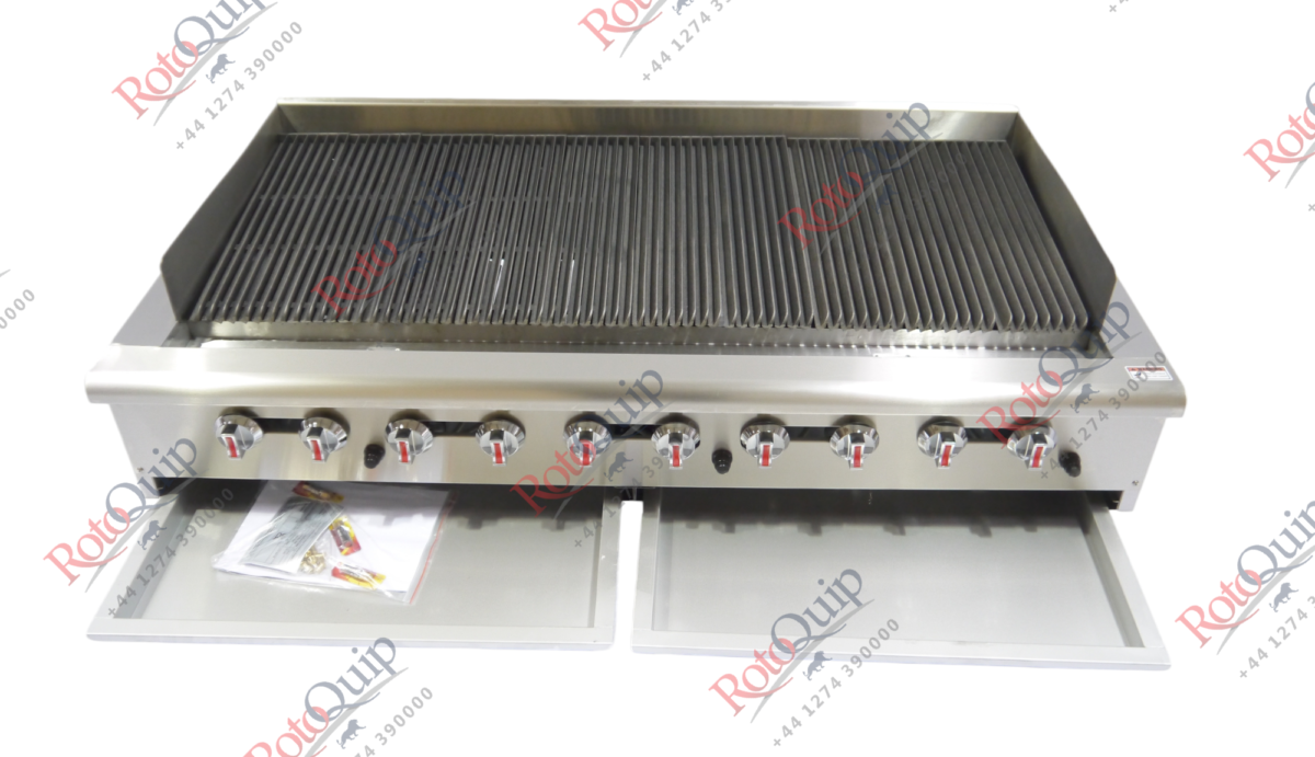 RCB-60 – 10 Grids Professional Radiant Gas Char-Broiler / 152cm Wide