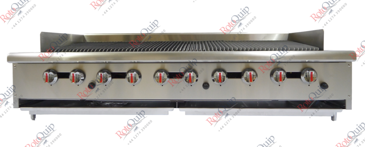 RCB-60 – 10 Grids Professional Radiant Gas Char-Broiler / 152cm Wide