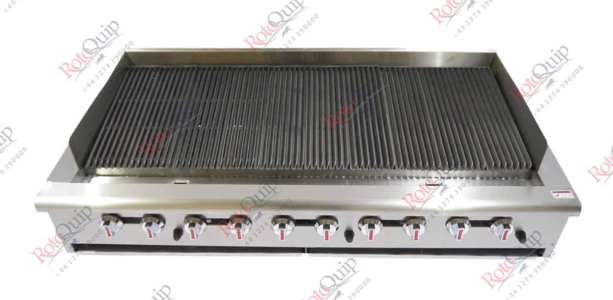 RCB-60 – 10 Grids Professional Radiant Gas Char-Broiler / 152cm Wide