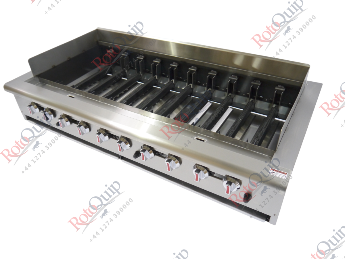 RCB-60 – 10 Grids Professional Radiant Gas Char-Broiler / 152cm Wide