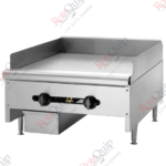 RCG-24T – 24″ Thermostatic Countertop Gas Griddle / 2 Burners