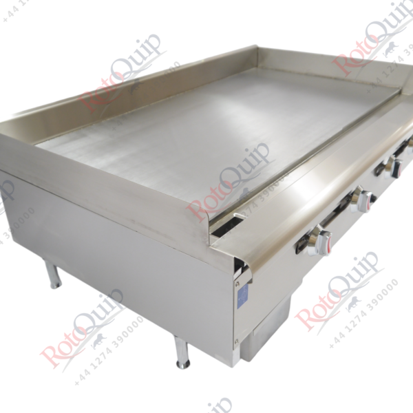 RCG-48C – 120cm Chrome Coated Professional Gas Flat Plate Griddle / 4 Burners