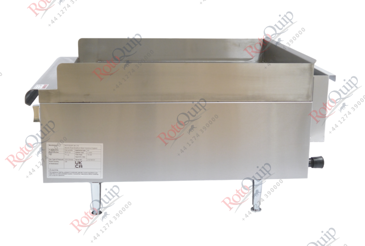 RCG-48C – 120cm Chrome Coated Professional Gas Flat Plate Griddle / 4 Burners